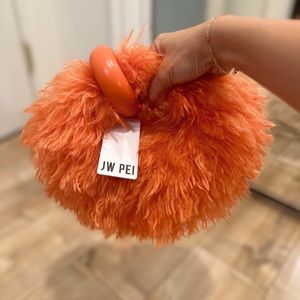 Abacus Faux Fur Mini Top Handle Bag